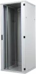 Szafa serwerowa SRS BKT 45U 800/1000/2120 drzwi przód blacha-szkło, osłona tylna skrócona pełen metal RAL 7035 "BOX"