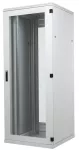 Szafa SRS, BKT 42U, 600/800/1980, szer./gł./wys. mm. drzwi blacha/szkło, RAL 7035 ( konstrukcja spawana - nośność 600 kg )