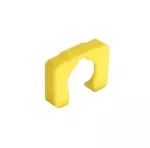 Identyfikator portu BKT RJ45 na odgiętkę patchcordów, żółty (50szt.)