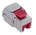 Moduł BKT RJ45 kat.6A, ekranowany, keystone, beznarzędziowy, classic, zaślepka przeciwkurzowa