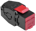 Moduł BKT RJ45 kat.6A, nieekranowany, keystone, beznarzędziowy