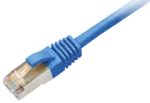 Patchcord BKT RJ45, kat.5e, F/UTP, LSOH, wtyk zalewany, niebieski, 2m