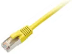 Patchcord BKT RJ45, kat.6, SF/UTP, LSOH, wtyk zalewany, żółty, 1m