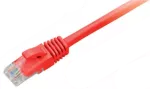 Patchcord BKT RJ45, kat.6, U/UTP, LSOH, wtyk zalewany, czerwony, 2m