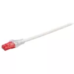 Patchcord BKT RJ45, kat.6A, U/UTP, LSHF, wtyk BKT zaciskany, szary, 1.5m