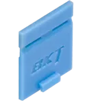 Przesłona przeciwkurzowa portu BKT RJ45 - niebieska (50szt.)