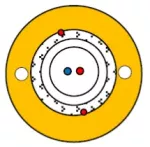 Kabel BKT FO abonencki doziemny DAC 12J7A1 (1x12) SM OS2 G657A1 250 µm 1200N HDPE UV CPR: Fca