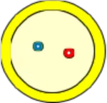 Kabel FO BKT abonencki Drop Cable okrągły IC-ROUND 02J7A2 (1x2) SM G657A2 250 µm 500N/1000N Klasa Eca