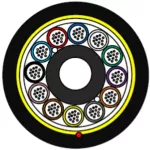 Kabel FO BKT ADSS3Z napowietrzny ADSS3kN 96J7A1 (8x12) SM G657A1 250 µm 3000N/1500N CPR: Fca AA02