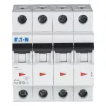 PL6-B13/4 Wyłącznik nadprądowy 6kA, In=13A, char. B, 4-bieg. seria PL6