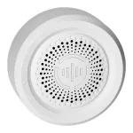 WEIA AC, dzwonek przewodowy elektroniczny, 38 dźwięków, 230 V, biały