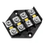 Płytka odgałęźna 4 tory x 4mm²