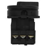 P1-40/E/SVB-SW Rozłącznik ZAŁ-WYŁ, 3 bieg., 40A, montaż natablicowy, pokrętło czarne z blokadą na kłódkę