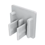 EK-3/10-EVGK-GVK Zaślepka do szyn GVK 63A 2 i 3-fazowych