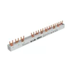 EVGK-3PHAS/N/8MODUL/LS Szyna łączeniowa 3+N 8MU do łączenia wyłączników różnicowoprądowych 3-faz. z innymi aparatami, możliwość przycinania