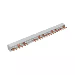 EVGK-3PHAS/N/8MODUL/LS Szyna łączeniowa 3+N 8MU do łączenia wyłączników różnicowoprądowych 3-faz. z innymi aparatami, możliwość przycinania