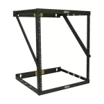 SRWO8U22MD SmartRack 8U/12U/22U Expandable Very Low-Profile Patch-Depth Wall-Mount 2-Post Open-Frame Rack