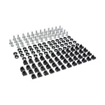SRCAGENUTS1224 SmartRack Square Hole Hardware Kit with 50 pcs 12-24 screws and washers