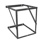 SRWO8U22DP SmartRack 8U/12U/22U Expandable Low-Profile UPS-Depth Wall-Mount 2-Post Open-Frame Rack