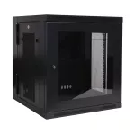 SRW12USG SmartRack 12U Low-Profile Switch-Depth Wall-Mount Small Rack Enclosure, Clear Acrylic Window, Hinged Back