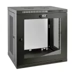 SRW12UG SmartRack 12U Low-Profile Switch-Depth Wall-Mount Small Rack Enclosure, Clear Acrylic Window