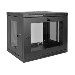 SRW9UG SmartRack 9U Low-Profile Switch-Depth Wall-Mount Mini Rack Enclosure, Clear Acrylic Window