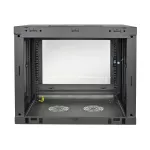 SRW9UG SmartRack 9U Low-Profile Switch-Depth Wall-Mount Mini Rack Enclosure, Clear Acrylic Window