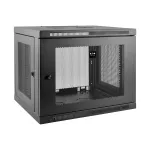 SRW9UDP SmartRack 9U Low-Profile Switch-Depth-Plus Wall-Mount Mini Rack Enclosure