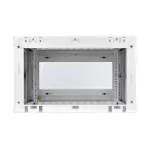 SRW6UWG SmartRack 6U Low-Profile Switch-Depth Wall-Mount Mini Rack Enclosure, Clear Acrylic Window, White