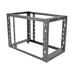 SR12UBEXPNDKD SmartRack 12U Standard-Depth 4-Post Open Frame Rack