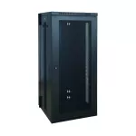 SRW26US SmartRack 26U Low-Profile Switch-Depth Wall-Mount Half-Height Rack Enclosure, Hinged Back