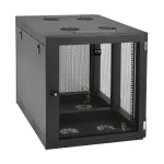 SRW12UHD SmartRack 12U Heavy-Duty Low-Profile Server-Depth Side-Mount Wall-Mount Small Rack Enclosure
