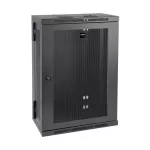 SRW18US13 SmartRack 18U Low-Profile Patch-Depth Wall-Mount Half-Height Rack Enclosure, Hinged Back
