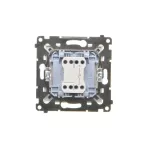 Simon 55 WMDL-0PR4xx-111 Przycisk pojedynczy rozwierny bez piktogramu (moduł) 10 AX, 250 V~, szybkozłącza; Biały mat