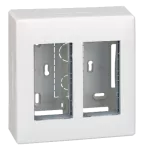 Simon Connect TSC-51000002-030 Obudowa natynkowa S500 2-modułowa, 4x K45; kompletna; czysta biel
