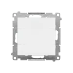 Simon 55 WMDZ-711X11-111 Zaślepka ramki (moduł). Mocowanie za pomocą łapek lub wkrętów; Biały mat