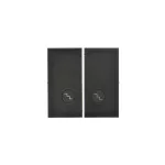 Simon 55 WMDL-K8x5xx-149 Klawisz podwójny z oczkami do: SW6/2L2M; Czarny mat