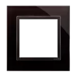 Simon 54 Nature WMDZ-0110xS-073 Ramka 1-krotna Nature-Szkło, ZASTYGŁA LAWA, IP20/IP44 (IP44-należy zastosować uszczelkę ramki DUN1)