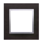 Simon 54 Nature WMDZ-0110xS-078 Ramka 1-krotna Nature-Metal, INOX YIN, IP20/IP44 (IP44-należy zastosować uszczelkę ramki DUN1)