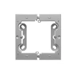 Simon 54 Premium WMDZ-22xCxx-043 Puszka natynkowa pojedyncza, składana do ramek Simon 54 PREMIUM. Głębokość 40 mm (1 szt. DSC/.. = 2 elementy); srebrny mat