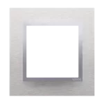 Simon 54 Nature WMDZ-0110xS-077 Ramka 1-krotna Nature-Metal, INOX KLASYCZNY, IP20/IP44 (IP44-należy zastosować uszczelkę ramki DUN1)
