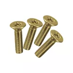 Simon Connect TSC-RKS005-71 Zestaw 4 śrub do montażu wkładów KSE (element zapasowy); mosiądz