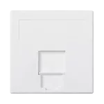 Simon Connect TSC-50000085-030 Płytka S500, 1x RJ z osłoną uniwersalna; czysta biel