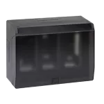 Simon Connect TSC-51040003-038 Obudowa natynkowa S500 z pokrywą 3-modułowa, 6x K45; kompletna; szary grafit