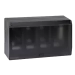 Simon Connect TSC-51040004-038 Obudowa natynkowa S500 z pokrywą 4-modułowa, 8x K45; kompletna; szary grafit