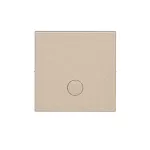 Simon 55 WMDL-K011Lx-144 Klawisz pojedynczy z oczkiem do: SW1M, SW6M, SW7M, SP1M; Szampański mat