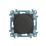 Simon 10 WC-S9LAxxx-01-49xx Ściemniacz obrotowy do LED ściemnialnych 230 V (moduł) 2–250 W; czarnyowy. Maksymalna ilość zródeł LED - 10 szt.