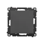 Simon 55 WMDZ-711X11-116 Zaślepka ramki (moduł). Mocowanie za pomocą łapek lub wkrętów; Grafitowy mat