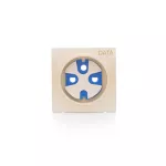 Simon 54 WMDW-P01111-041 Pokrywa + klucz do gniazda DATA; kremowy