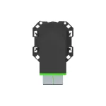 Simon 100 W100-10000546x-238 Złącze optyczne / światłowodowe duplex SC/APC (mechanizm, bez ramki montażowej); czarny mat